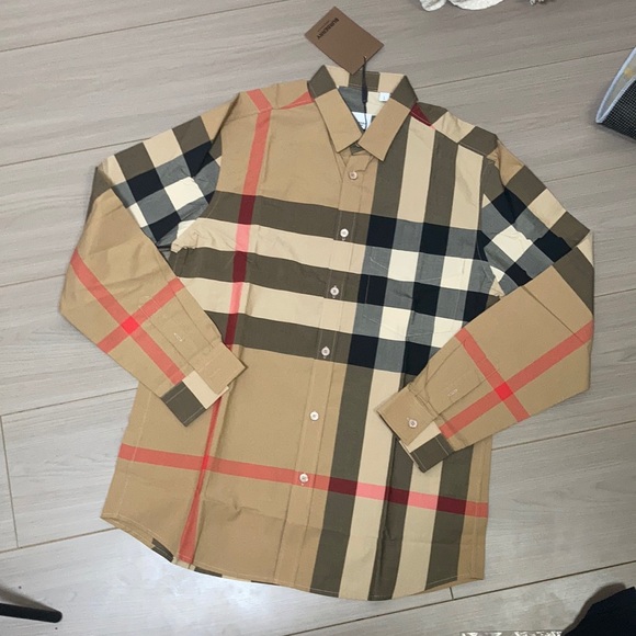 Burberry Other - Burberry Classic Large Check Long Sleeve Shirt Size L